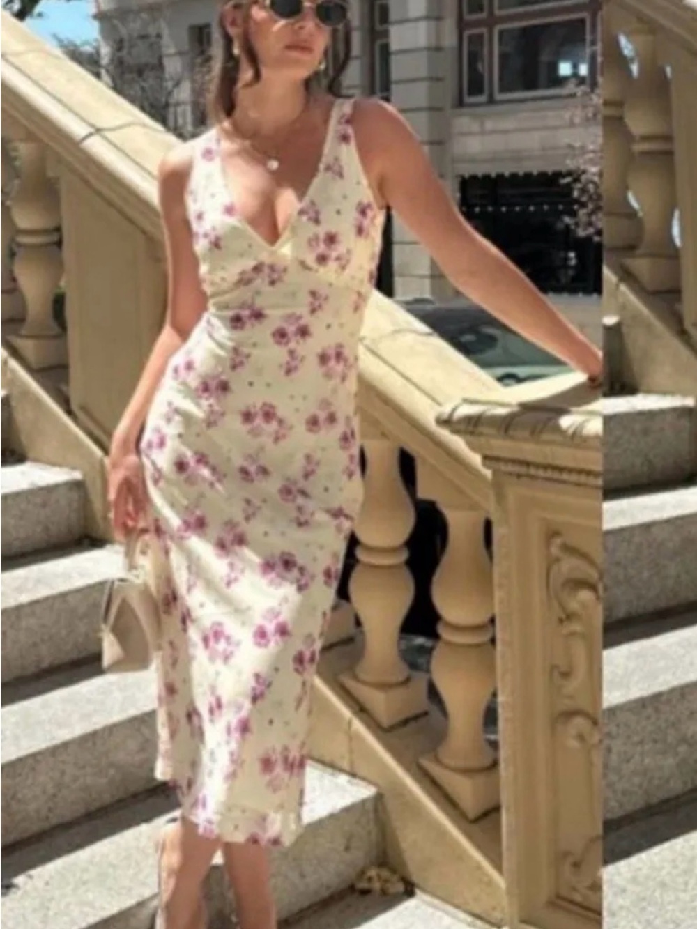 Princess Polly floral Midi Dress